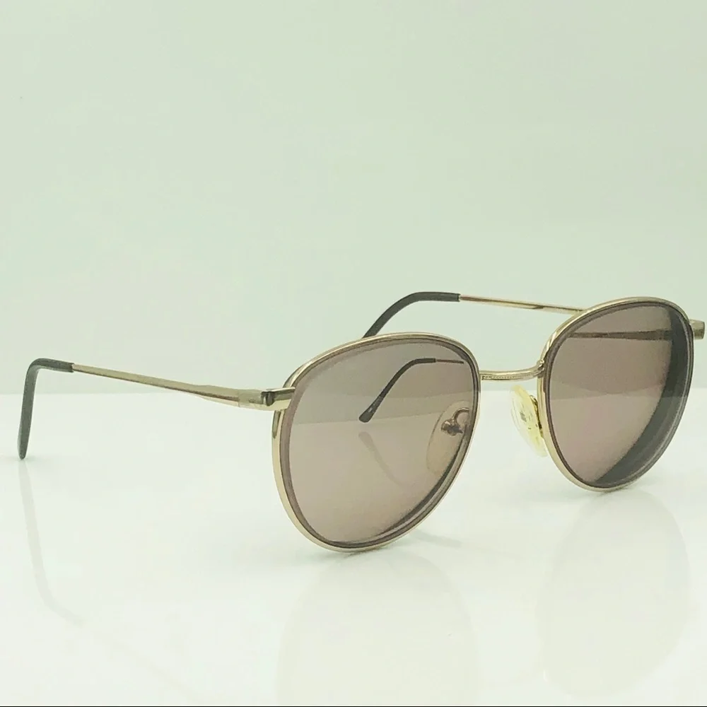 Landolfi L3115 Gold Oval Sunglasses Frames